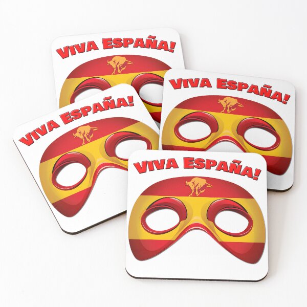 Item preview, Viva España: Iconic Spanish Face Mask designed and sold by Designfordream.
