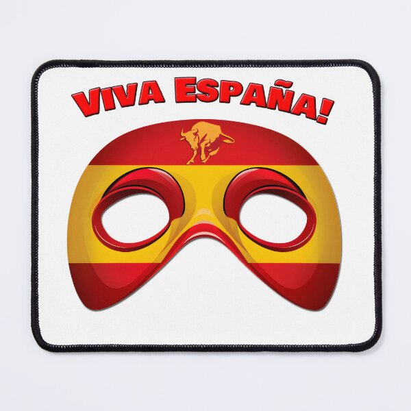 Item preview, Viva España: Iconic Spanish Face Mask designed and sold by Designfordream.