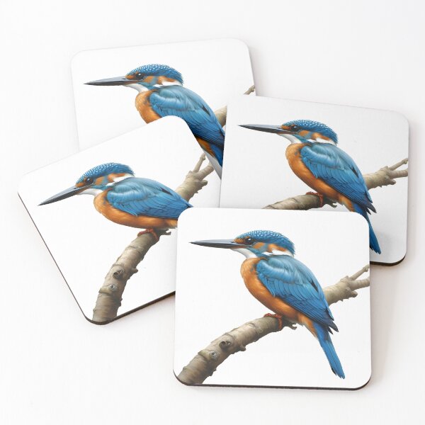 Item preview, Kingfisher Perched on Branch designed and sold by Will-96.