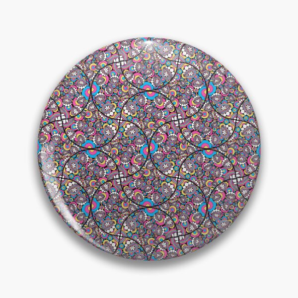 Item preview, 80s Aerobics Rainbow Daisy Doodle Art Deco Fans designed and sold by Triplicate Limited.