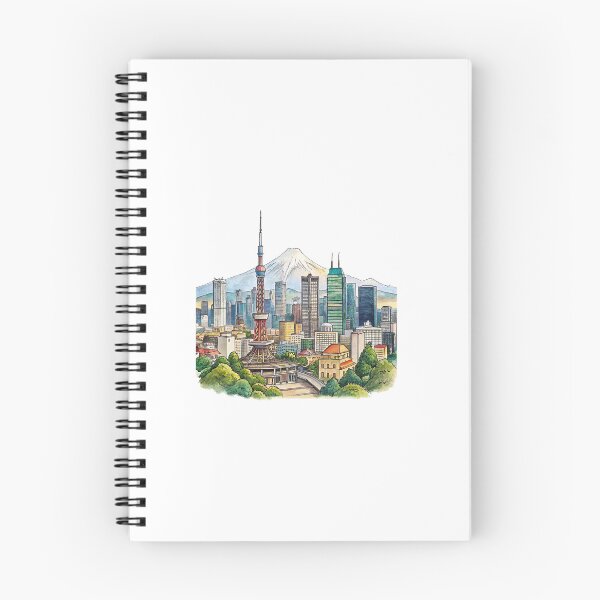 Item preview, Tokyo Cityscape Chronicles Sticker designed and sold by TroveVault.