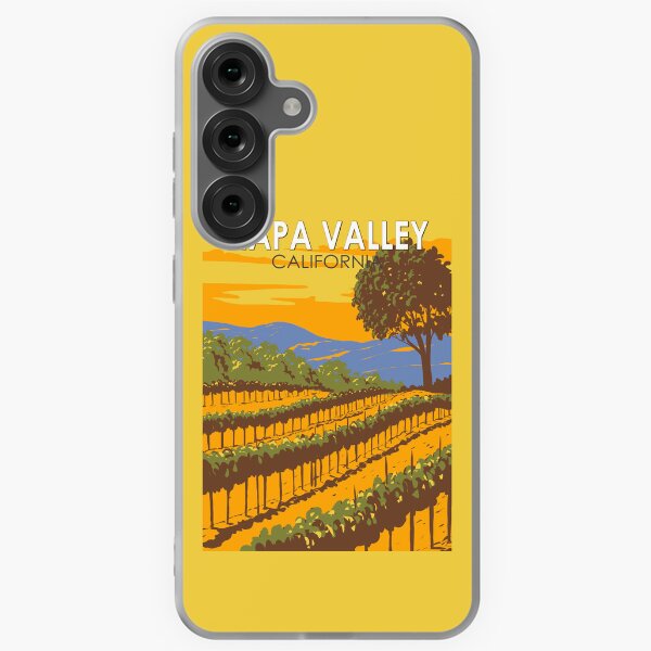 Item preview, Napa Valley California Travel Art Vintage designed and sold by KrisSidDesigns.
