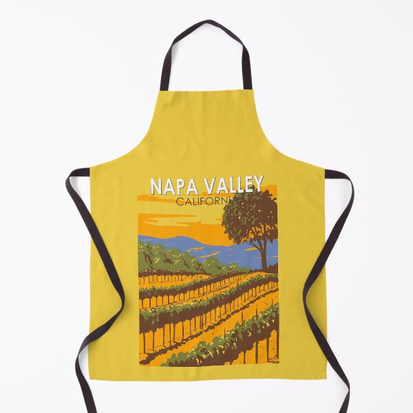 Item preview, Napa Valley California Travel Art Vintage designed and sold by KrisSidDesigns.
