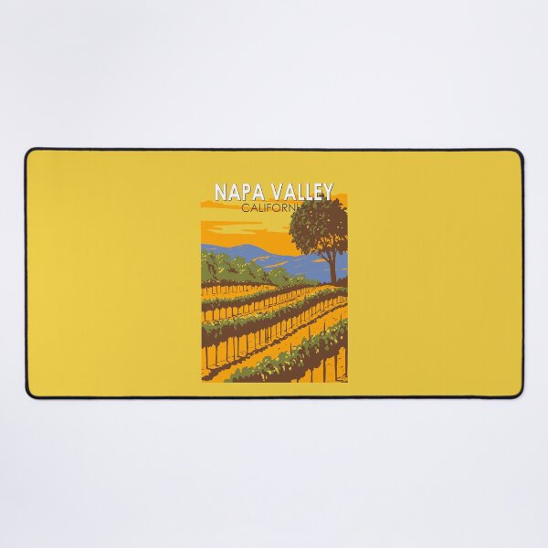 Item preview, Napa Valley California Travel Art Vintage designed and sold by KrisSidDesigns.