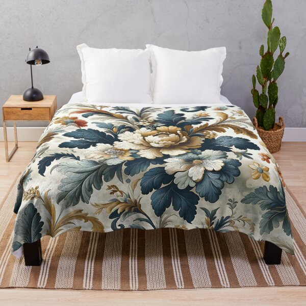 Item preview, Vintage Aubusson Floral Elegance designed and sold by Octavia Soldani.