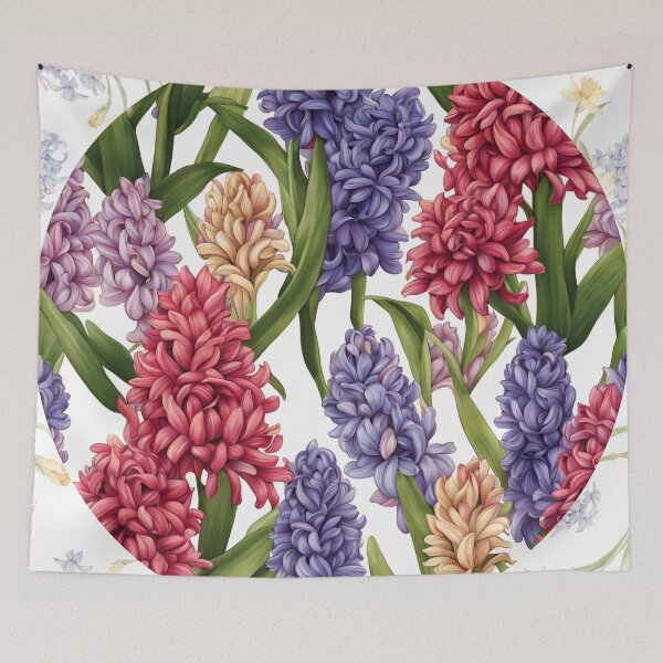 Item preview, hyacinth flowers designed and sold by Yeyishop.
