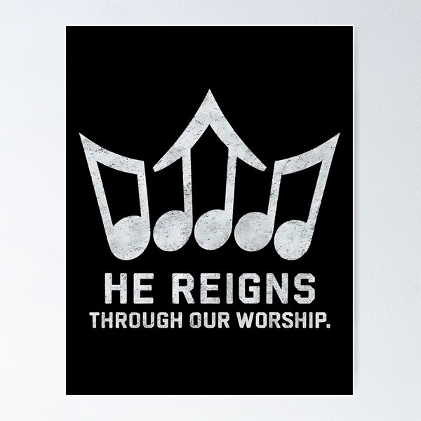 Item preview, He Reigns Through Our Worship II designed and sold by Script-Melodies.