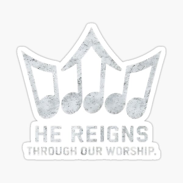 Item preview, He Reigns Through Our Worship II designed and sold by Script-Melodies.