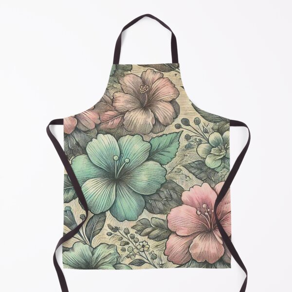 Item preview, Detailed Floral Pattern with Hatching designed and sold by Marinaso.