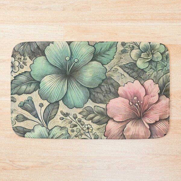 Item preview,  Detailed Floral Pattern with Hatching designed and sold by Marinaso.