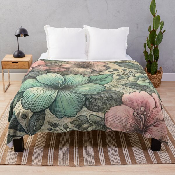 Item preview, Detailed Floral Pattern with Hatching designed and sold by Marinaso.