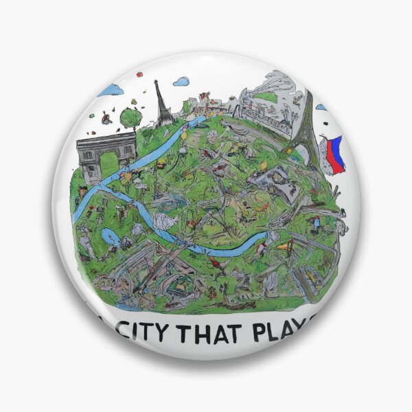Item preview, A City That Plays: Paris 2024 designed and sold by FitEnvy.