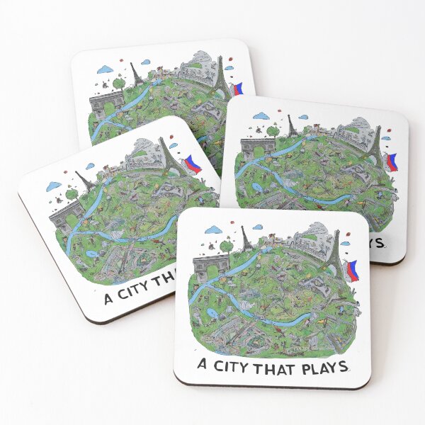 Item preview, A City That Plays: Paris 2024 designed and sold by FitEnvy.