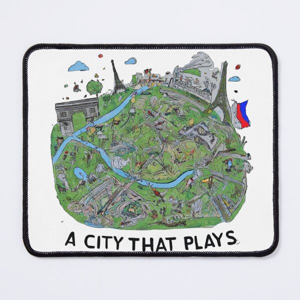 Item preview, A City That Plays: Paris 2024 designed and sold by FitEnvy.