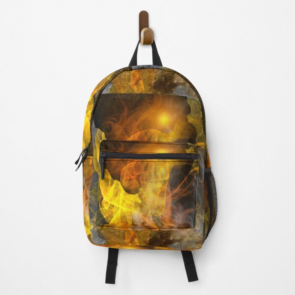 Item preview, Glowing clouds of smoke emerge from the crack in the rock designed and sold by AnnabellaRh.