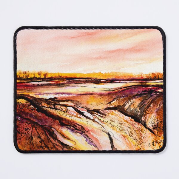 Item preview, THE WARM EARTH - ABSTRACT LANDSCAPE designed and sold by carriemckenzie.