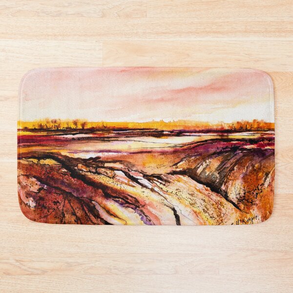 Item preview, THE WARM EARTH - ABSTRACT LANDSCAPE designed and sold by carriemckenzie.