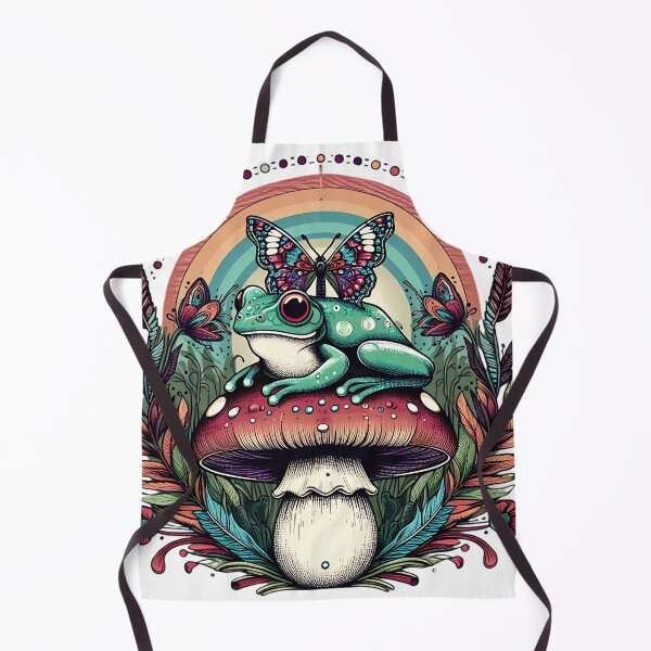 Item preview, Enchanted Wilderness: Frog & Butterfly Symphony designed and sold by ManeeStore.