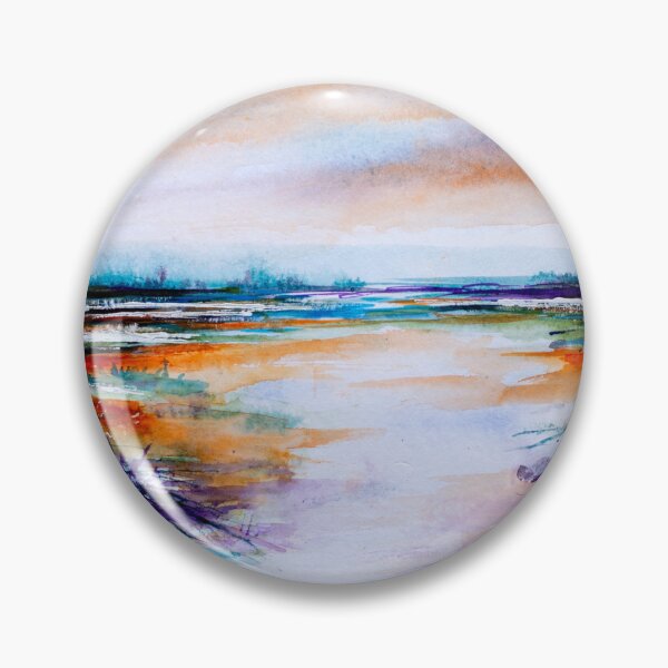 Item preview, SIENNA SKIES - ABSTRACT LANDSCAPE designed and sold by carriemckenzie.