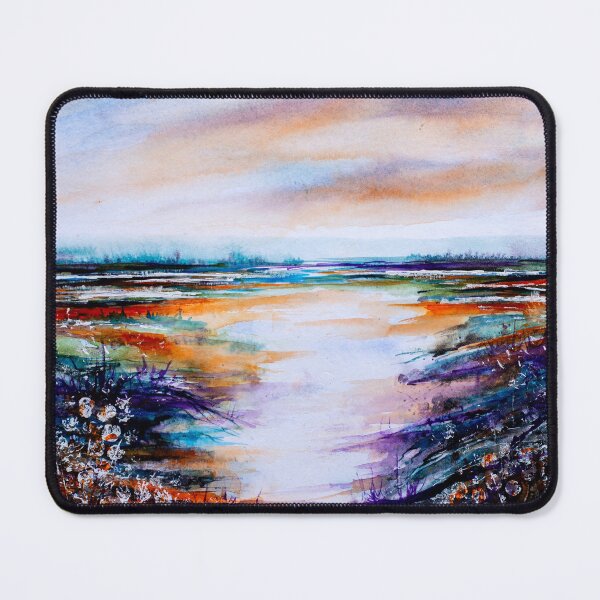 Item preview, SIENNA SKIES - ABSTRACT LANDSCAPE designed and sold by carriemckenzie.