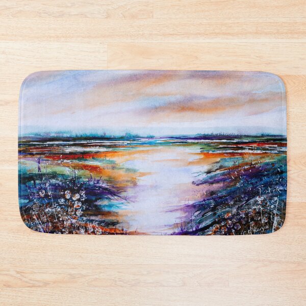 Item preview, SIENNA SKIES - ABSTRACT LANDSCAPE designed and sold by carriemckenzie.