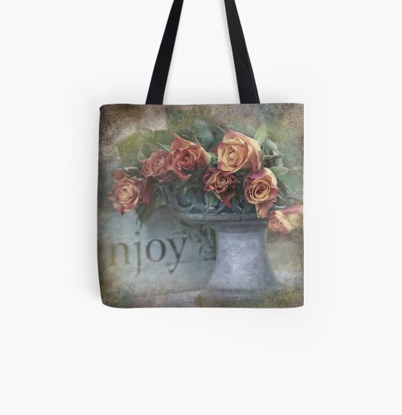 Enjoy roses All Over Print Tote Bag