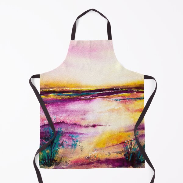 Item preview, EVENING GLOW - ABSTRACT LANDSCAPE designed and sold by carriemckenzie.