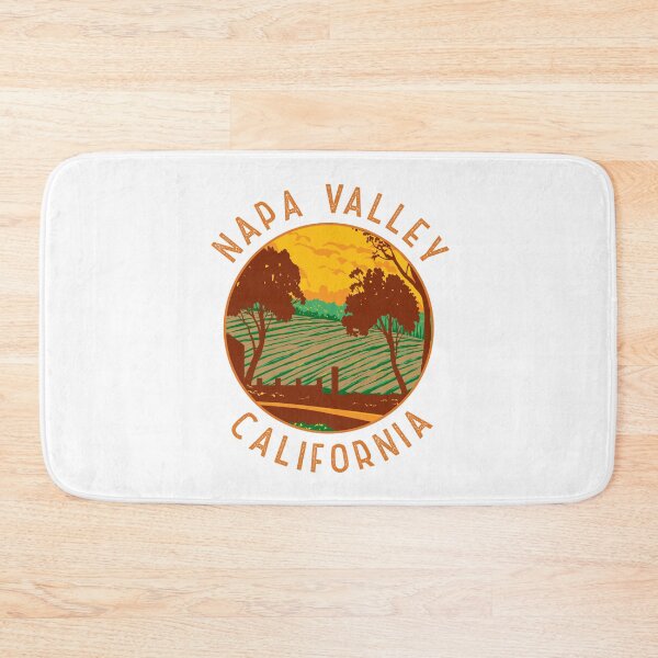Item preview, Napa Valley California Retro Distressed Circle designed and sold by KrisSidDesigns.