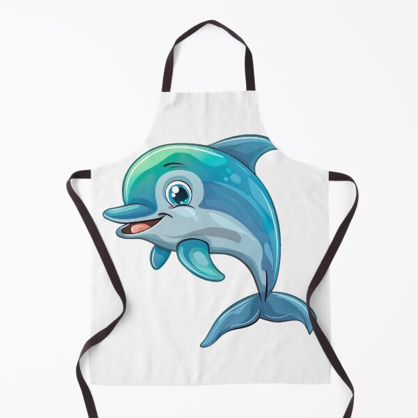 Item preview, Playful dolphin v2 designed and sold by Stickio.