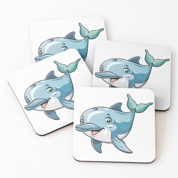 Item preview, Playful dolphin v3 designed and sold by Stickio.