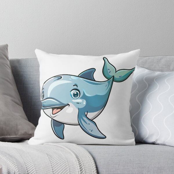 Item preview, Playful dolphin v3 designed and sold by Stickio.