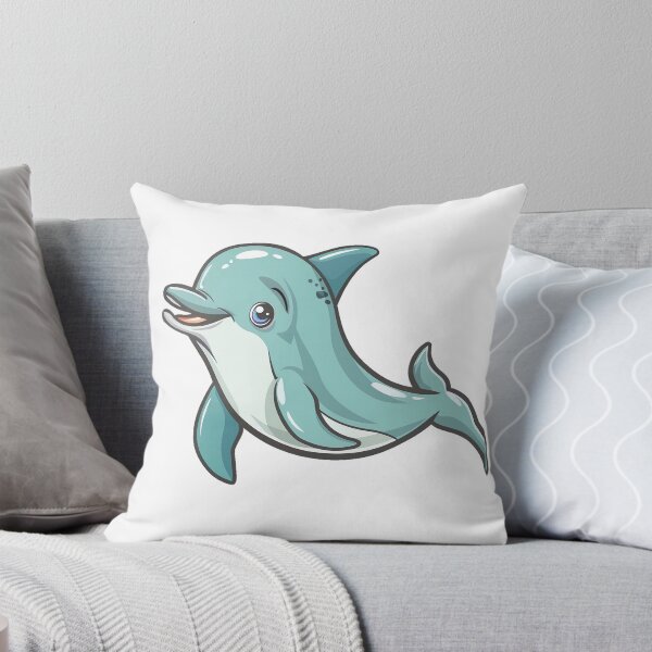 Item preview, Playful dolphin v4 designed and sold by Stickio.