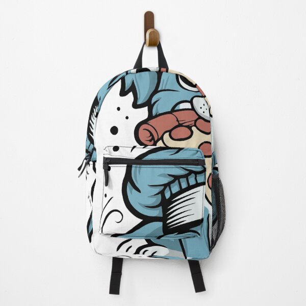 Item preview, Chef Dog Eating Pizza designed and sold by Kannan-Ravi.