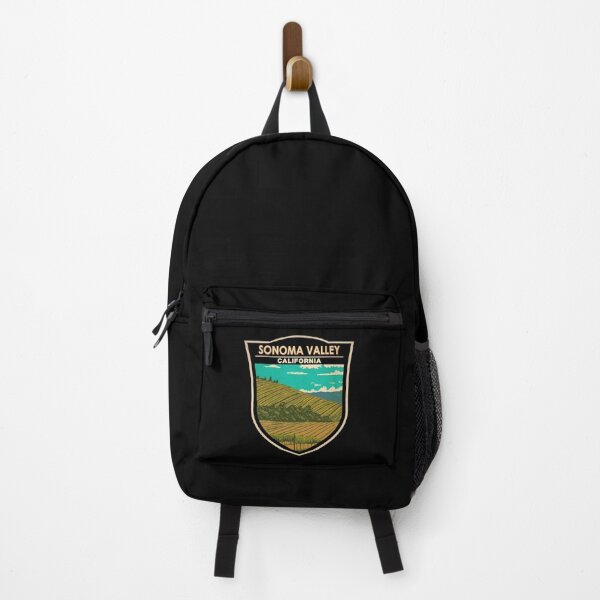 Item preview, Sonoma Valley California Travel Art Badge designed and sold by KrisSidDesigns.