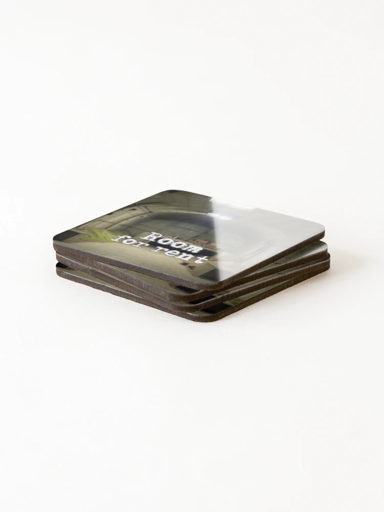 Thumbnail 4 of 5, Coasters (Set of 4), Room For Rent designed and sold by Surreallytee.