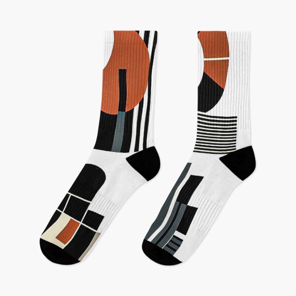 Item preview, Black and white abstract geometric composition designed and sold by Nataliya Kretsu.