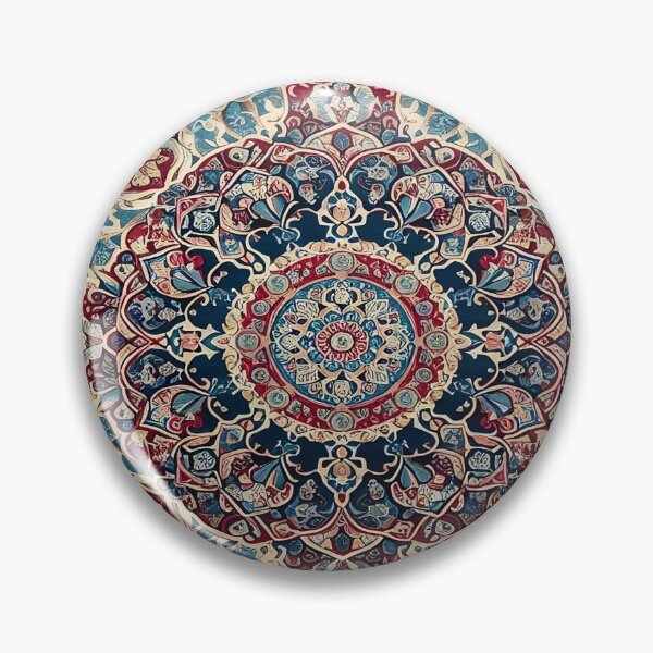 Item preview, Heriz Antique Floral Motif | Bohemian Vintage Design designed and sold by Dshoppin.
