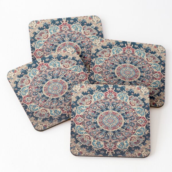Item preview, Heriz Antique Floral Motif | Bohemian Vintage Design designed and sold by Dshoppin.