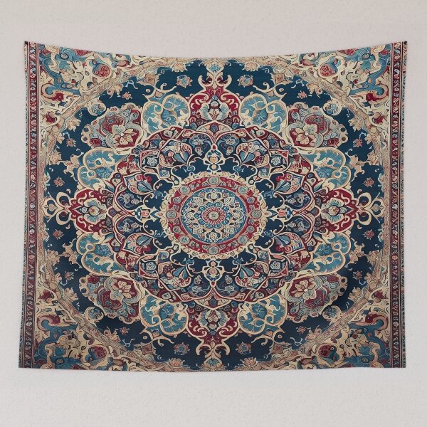 Artikelvorschau, Heriz Antikes Blumenmotiv | Böhmisches Vintage-Design entworfen und verkauft von Dshoppin.