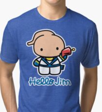 Hello Jim Tri-blend T-Shirt