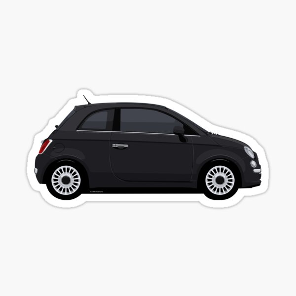 Item preview, Fiat 500 Black designed and sold by neil4404.