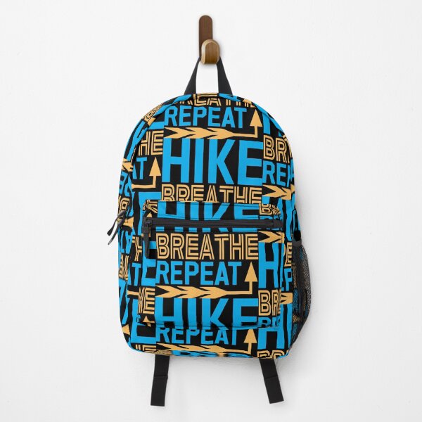Item preview, Hiking Lover: Hike Breathe Repeat Typography Design designed and sold by Techflare.