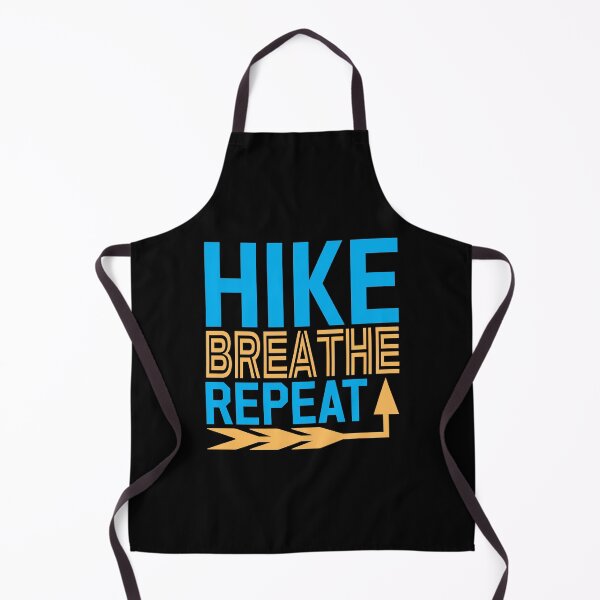 Item preview, Hiking Lover: Hike Breathe Repeat Typography Design designed and sold by Techflare.