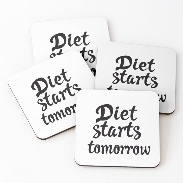 Item preview, Diet Starts Tomorrow designed and sold by Wormy-23.