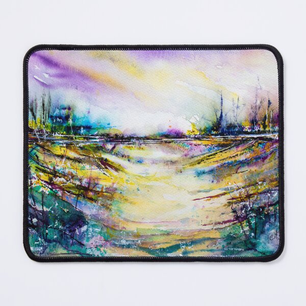 Item preview, PURPLE HAZE- ABSTRACT LANDSCAPE designed and sold by carriemckenzie.