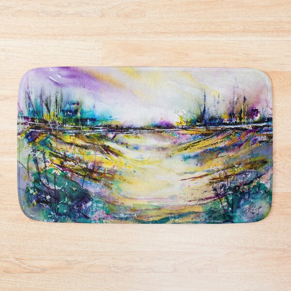 Item preview, PURPLE HAZE- ABSTRACT LANDSCAPE designed and sold by carriemckenzie.