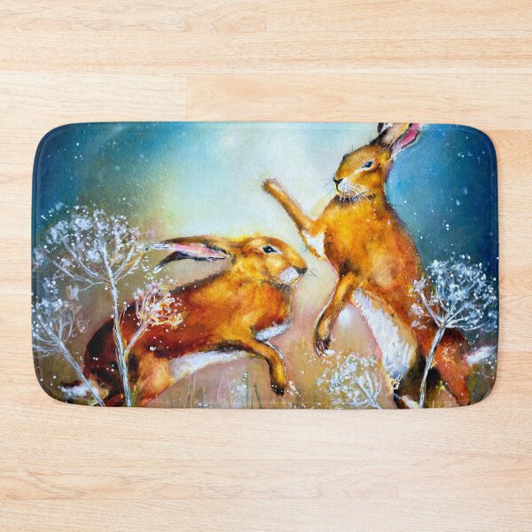 Item preview, Dancing in the Moonlight - Boxing Hares designed and sold by carriemckenzie.