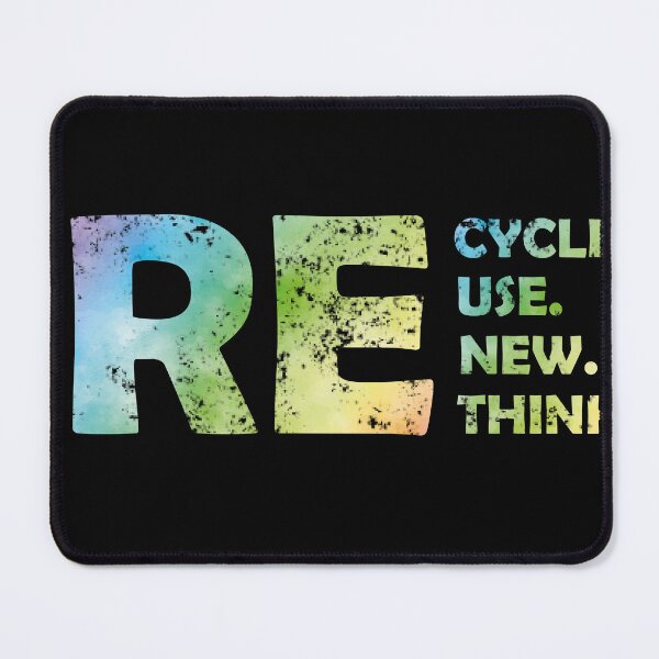 Item preview, Recycle Reuse Renew Rethink Crisis Environmental Activism designed and sold by Clverdesign.