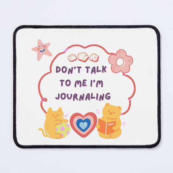 Item preview, Funny journaling Quote don't talk to me i'm journaling Cool journaling lovers t-shirt designed and sold by Des Yor.