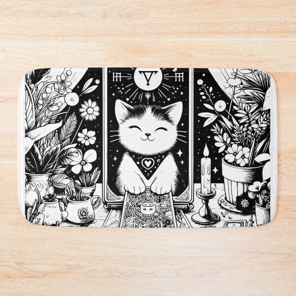 Item preview, cat tarot designed and sold by MRANTONELLI.